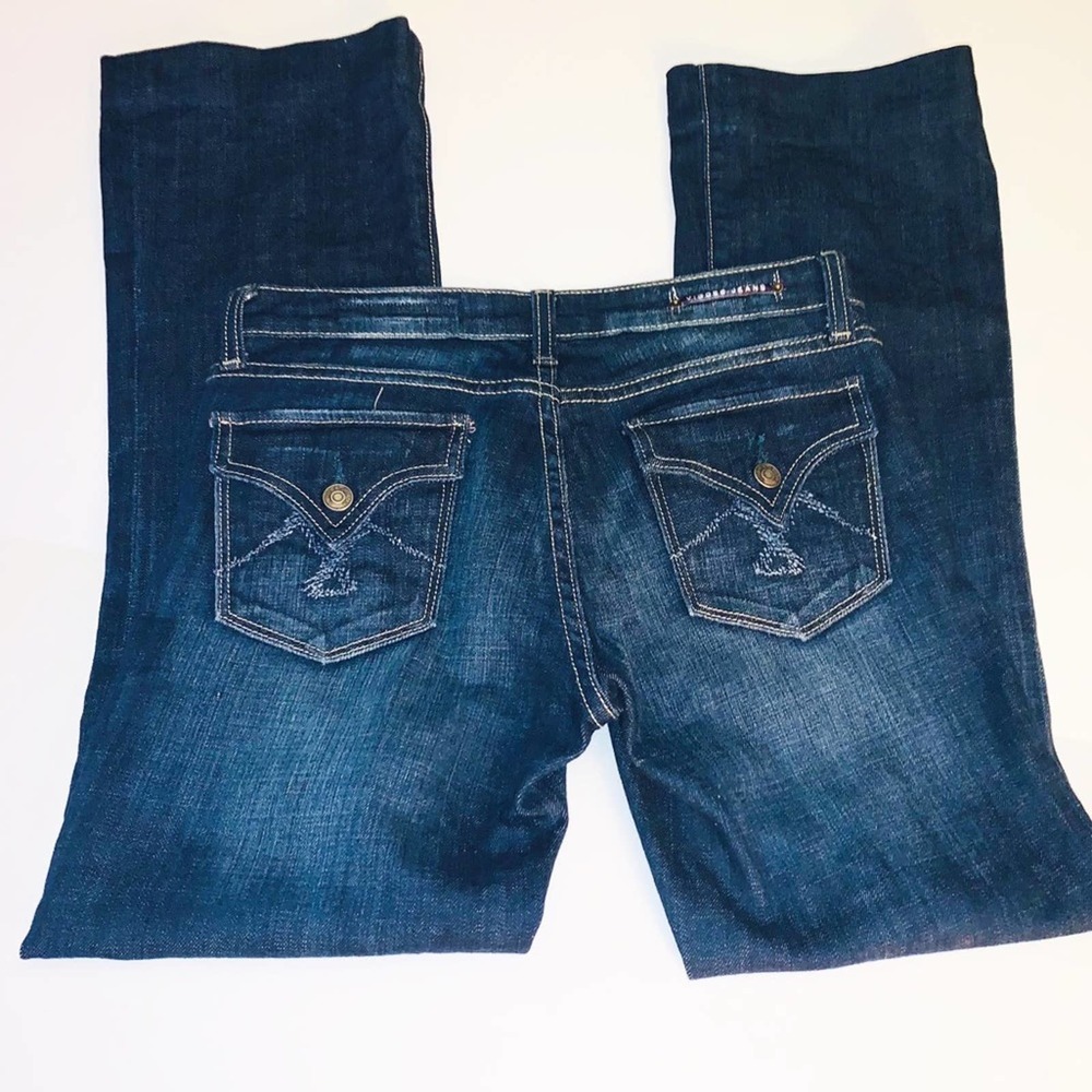 Vigoss Bootcut Jeans  Dark Wash Stretch Denim Blue Size 7
